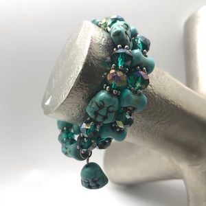 Sky blue bracelet set